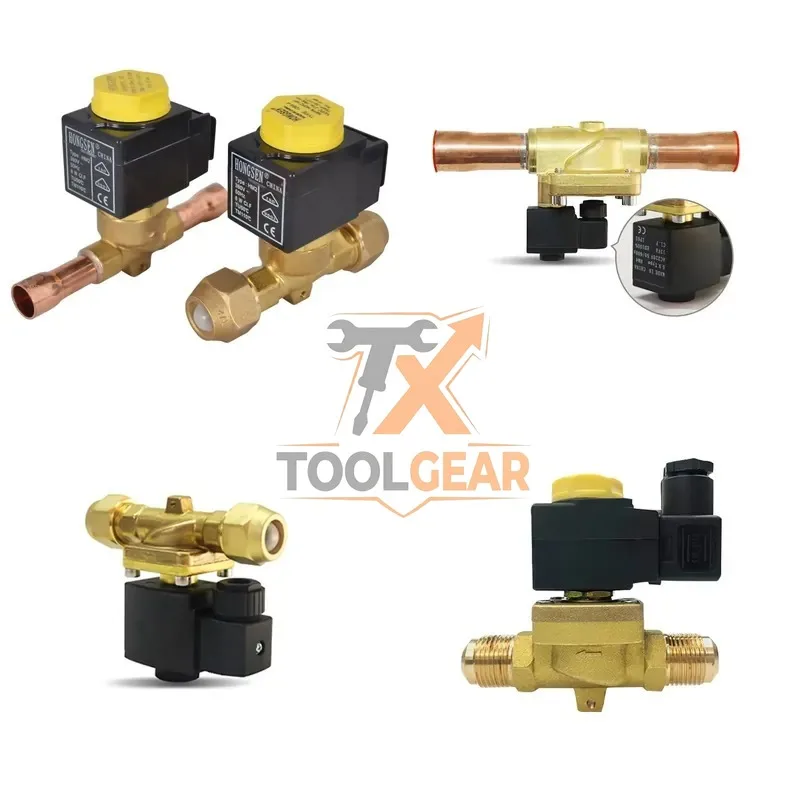2026China*Factory* Hot Sale 100000 Cycles 220V Brass Material Customized Solenoid Valve for Refrigerator