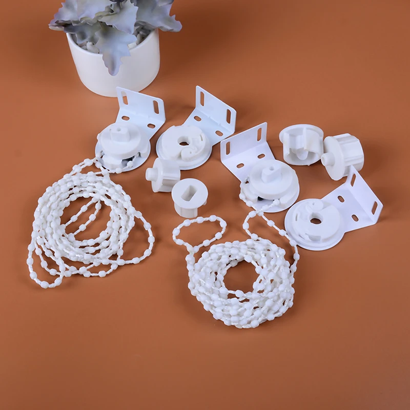 Soporte de decoración para el hogar, cadena de cuentas, accesorios para cortinas, tratamientos de ventanas, Hardware, persiana enrollable, Kit de 28mm/38mm, extremos de Control de embrague