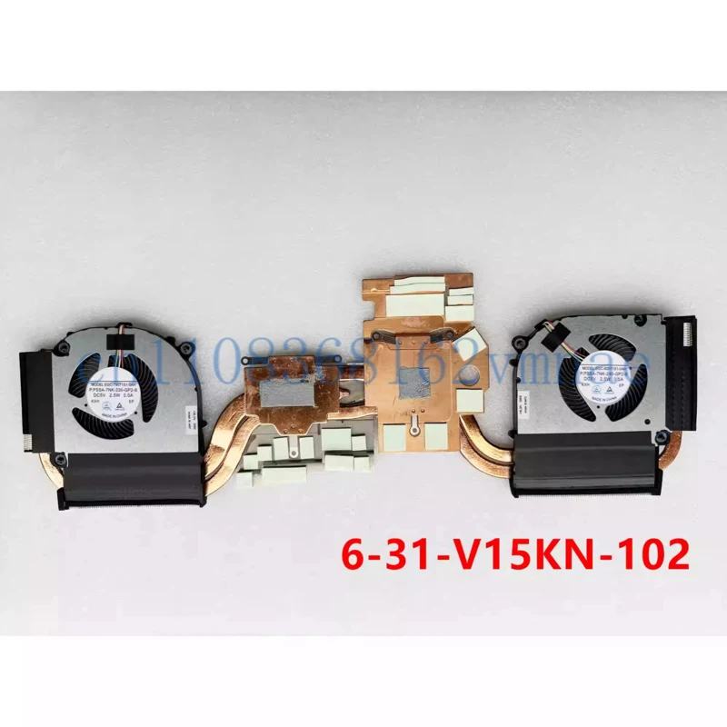 For Machenike S15 RTX3050 YingFan 6-31-V15KN-102 New Original Laptop CPU Heatsink Cooling Fan