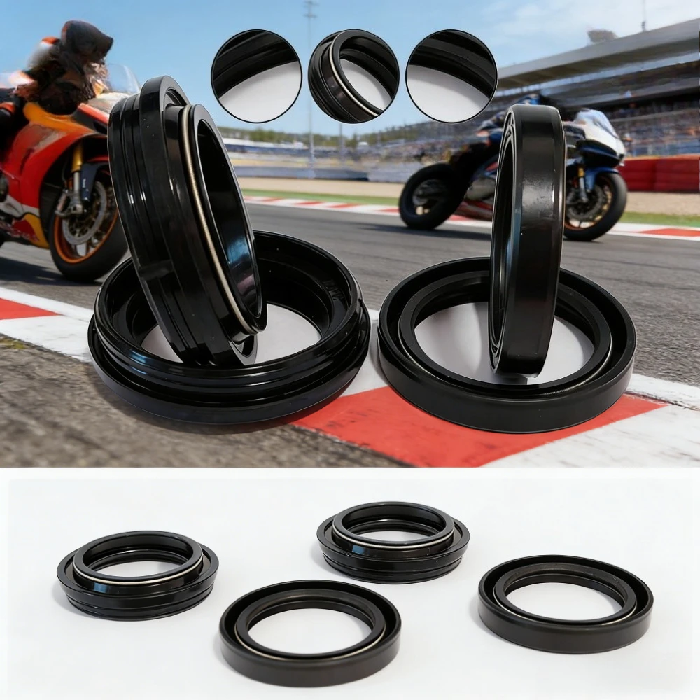 

2/4/8pc Front Fork Damper Oil Seal & Dust Cover For HAR/LEY-DAVID/SON XG 750 A XG750A STREET ROD 2018 XG750 Street 2015–2018 17