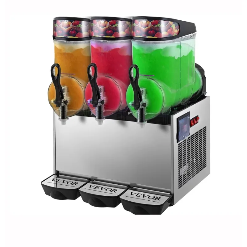 Commercial Frozen Drink Cheap Slush Machine with 3 tank