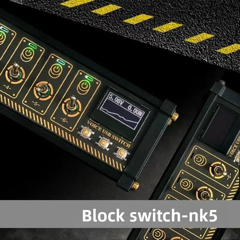 USB Switch Socket Retro Independent Control Twist Switch Creative Desktop Ornaments To Send Boyfriend Gifts