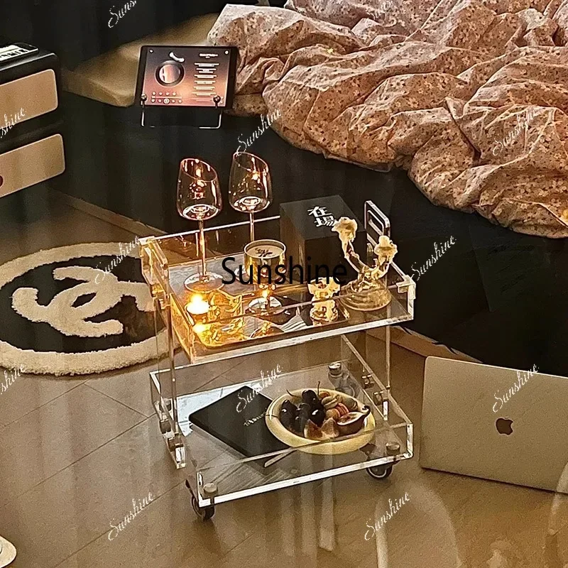 

Unique Computer Coffee Table Living Room Cute Aesthetic Modern Designer Side Table Standing Minimalist Meubles Salon Furniture