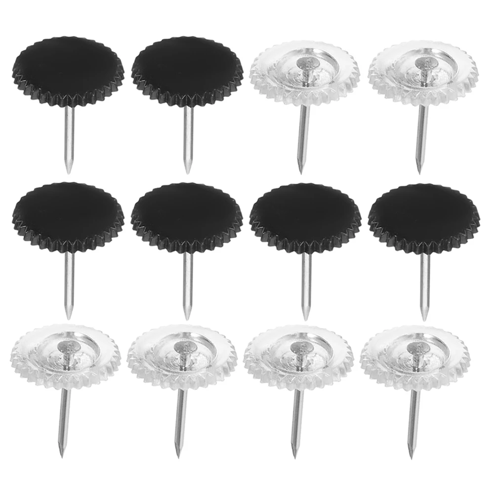 

200 Pcs Clear Thumbtacks Office Tacks Decorative Pushpins Bulletin Board Drawing Pins Map Markers Photo Wall Fixing Practical