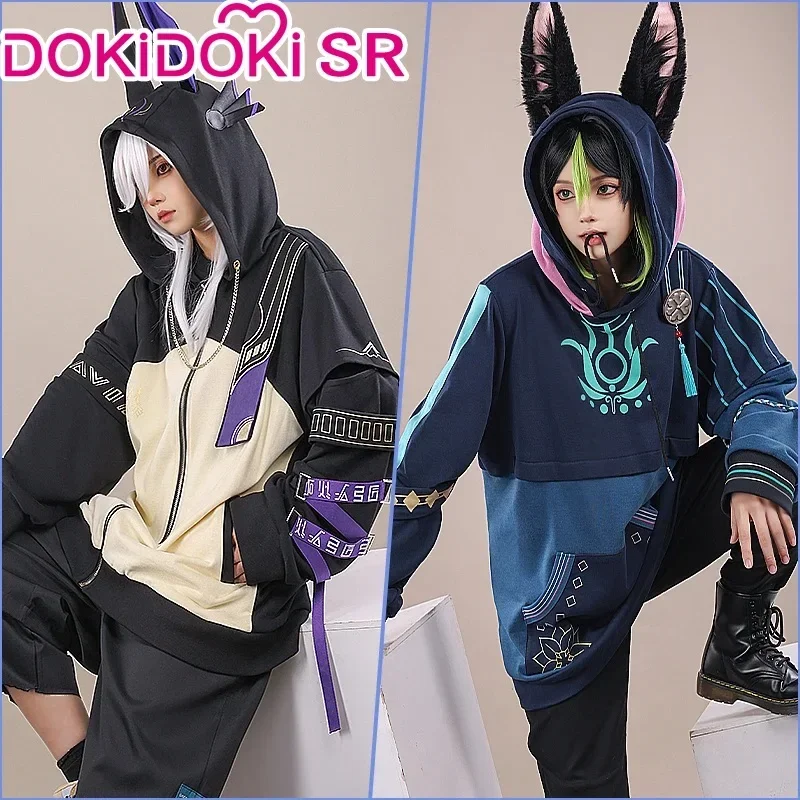 

IN STOCK【Genuine】Cyno Tighnari Cosplay Game Genshin Impact Costume Doki-SR Doujin Hoodie Casual Wear Sumeru Christmas