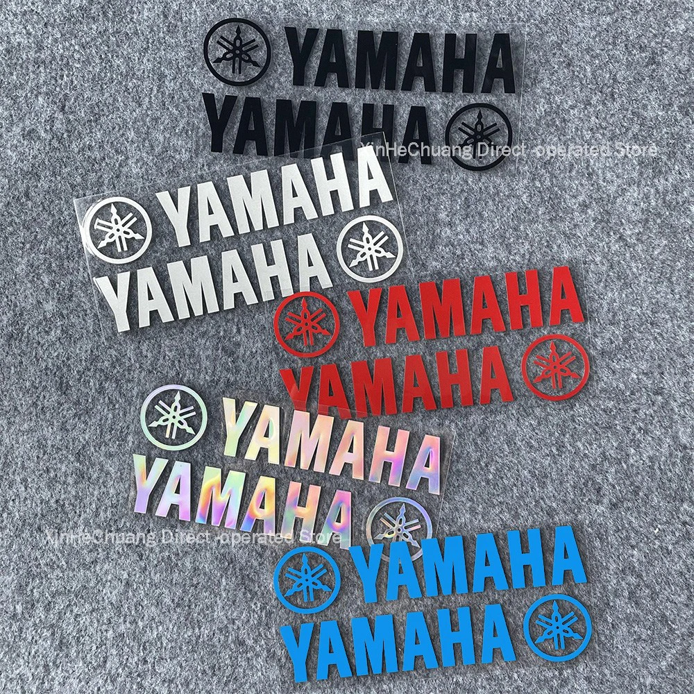 

Motorcycle Body Decoration for Yamaha Scooter Reflective Laser Letter Decor Decals Modification Accessories Helmet Stickers