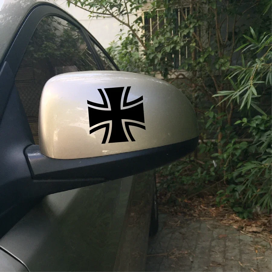 IRON CROSS Novelty German Car / Van / Window / Bumper Vinyl Sticker / Decal