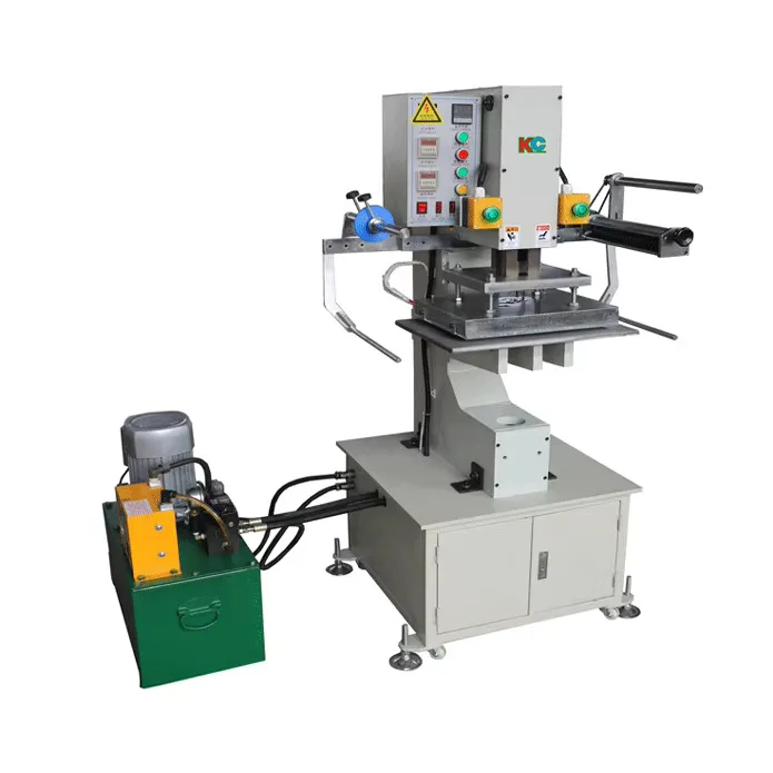 Automatic Hot Stamping Hine For Shopping Bags Garments New Condition Heat Press Hydraulic Driven Plate Paper Label Usage