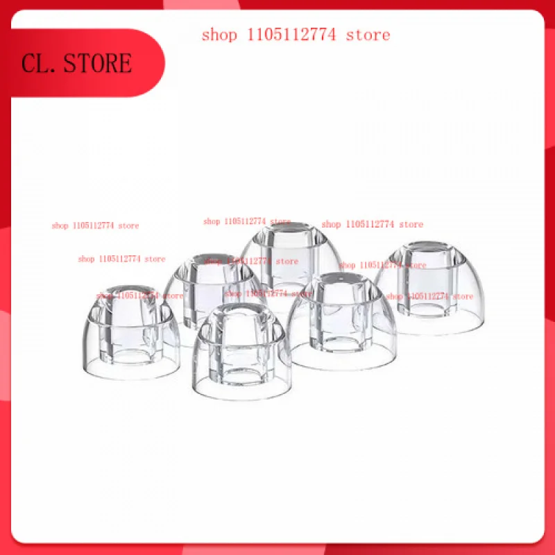 

Для FiiO Сменный пищевой жидкий силикон, 3 пары насадок для наушников, упаковка HS20