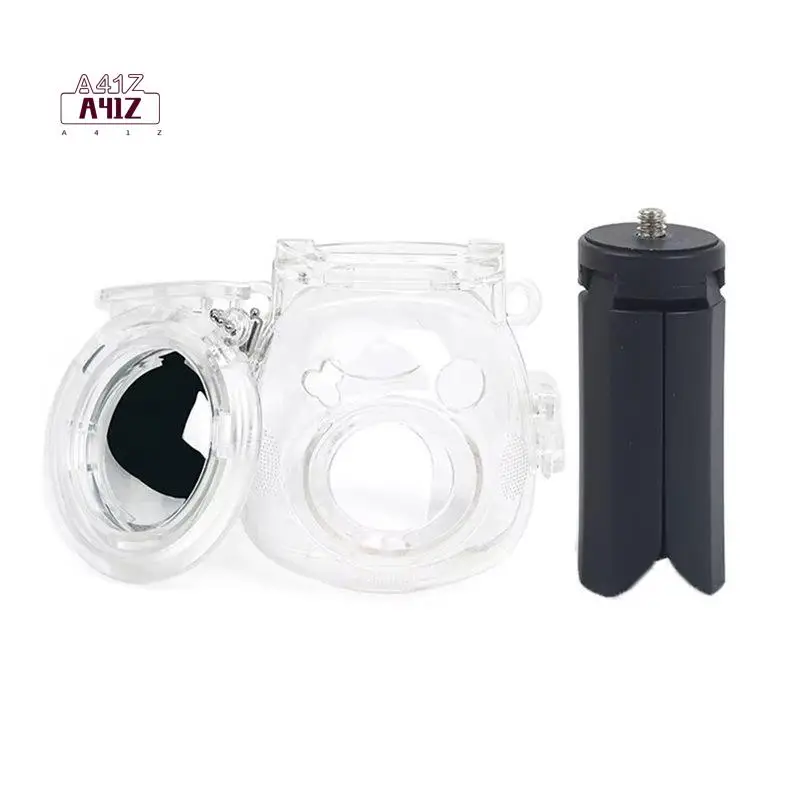 A41Z-Multifunctional Camera Case With Bracket For Fujifilm Instax Pal - Portable Compact Transparent Protective Accessories