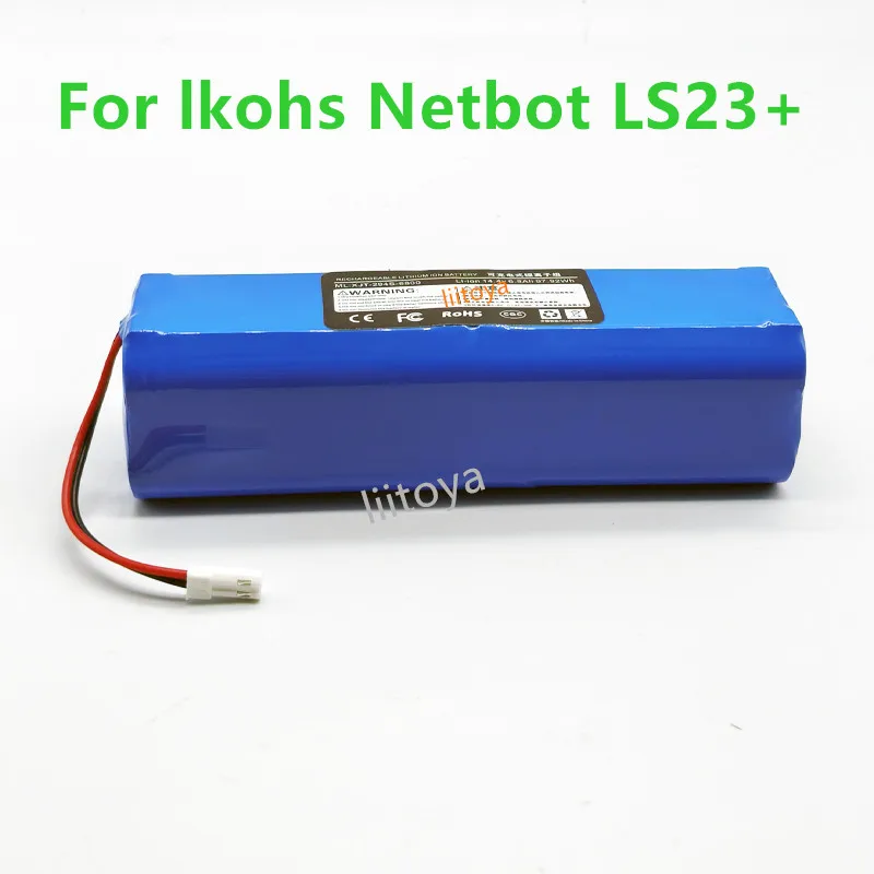 

New 6800mAh Inr18650 M26-4s2p 4inr19/66-2 Robot Battery For Ikohs Netbot LS23+ Endurance Vacuum Cleaner high quality