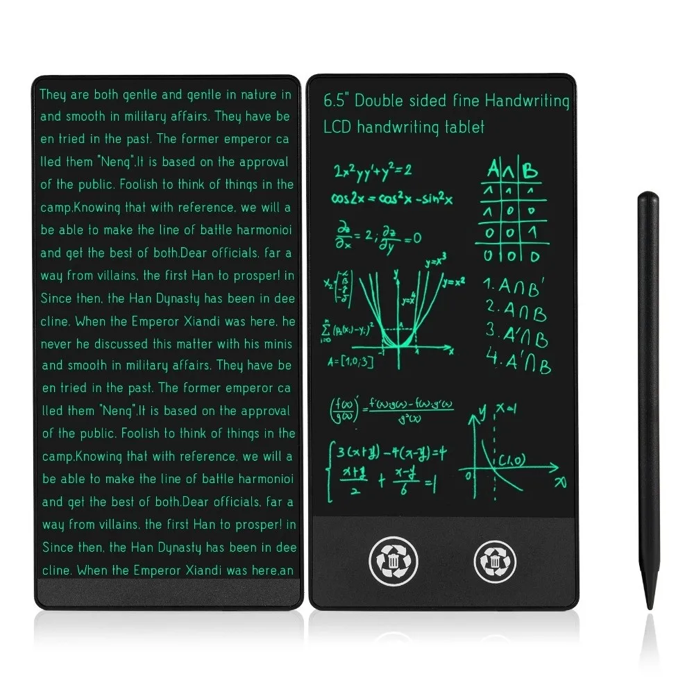Full Screen LCD Writing Tablet Lightweight Pocket Design Electronic Drawing Board Superfine Handwriting Liquid Crystal Board