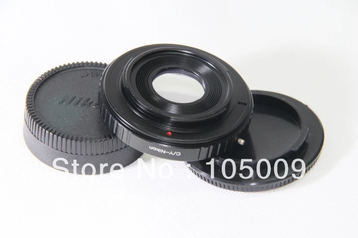 Adaptador de cristal óptico Infinity focus para lente Contax Yashica CY a cámara nikon d3 D4 d90 d500 d600 d750 d800 D850 d7100 D3100