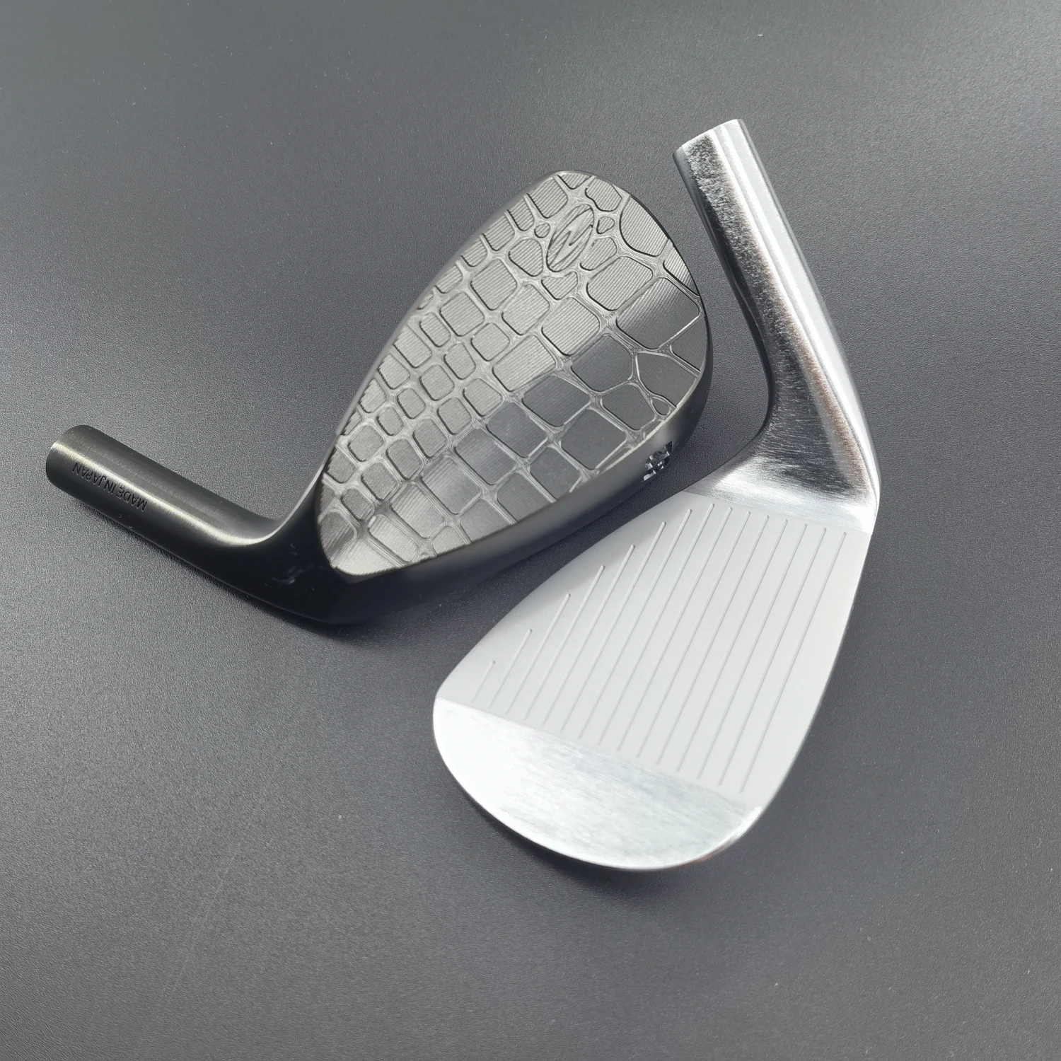 Caiman Golf Wedge with Shaft and Grips, Soft Iron Forged, S20C Golf Clubs , Color Sliver and Black, 50.52.54.56.58.60, 2024