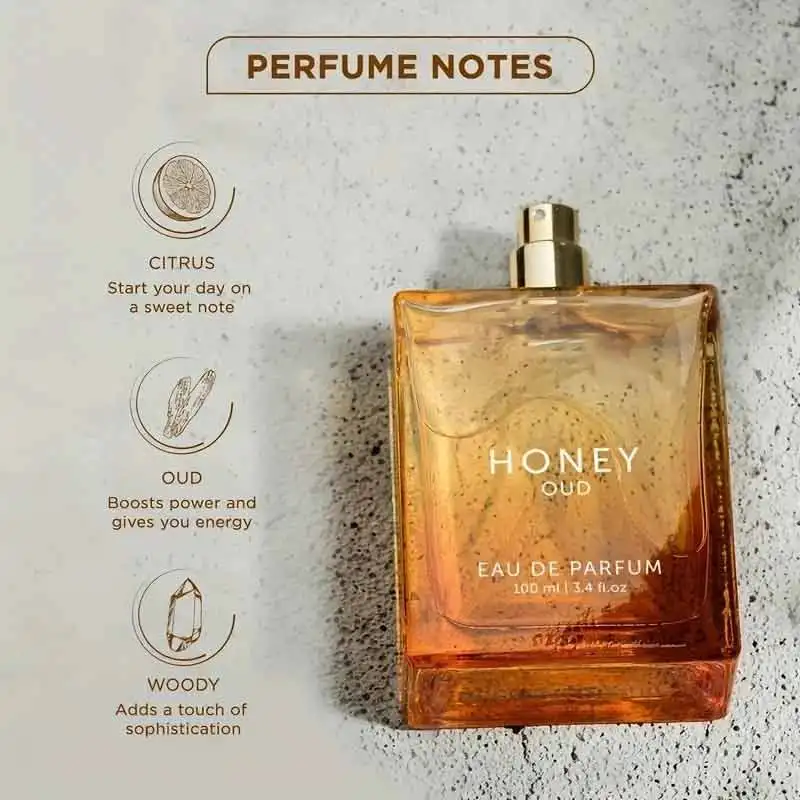 

Honey ebony fragrance for both men and women -3.4 oz long-lasting Arab neutral cologne，perfect gift