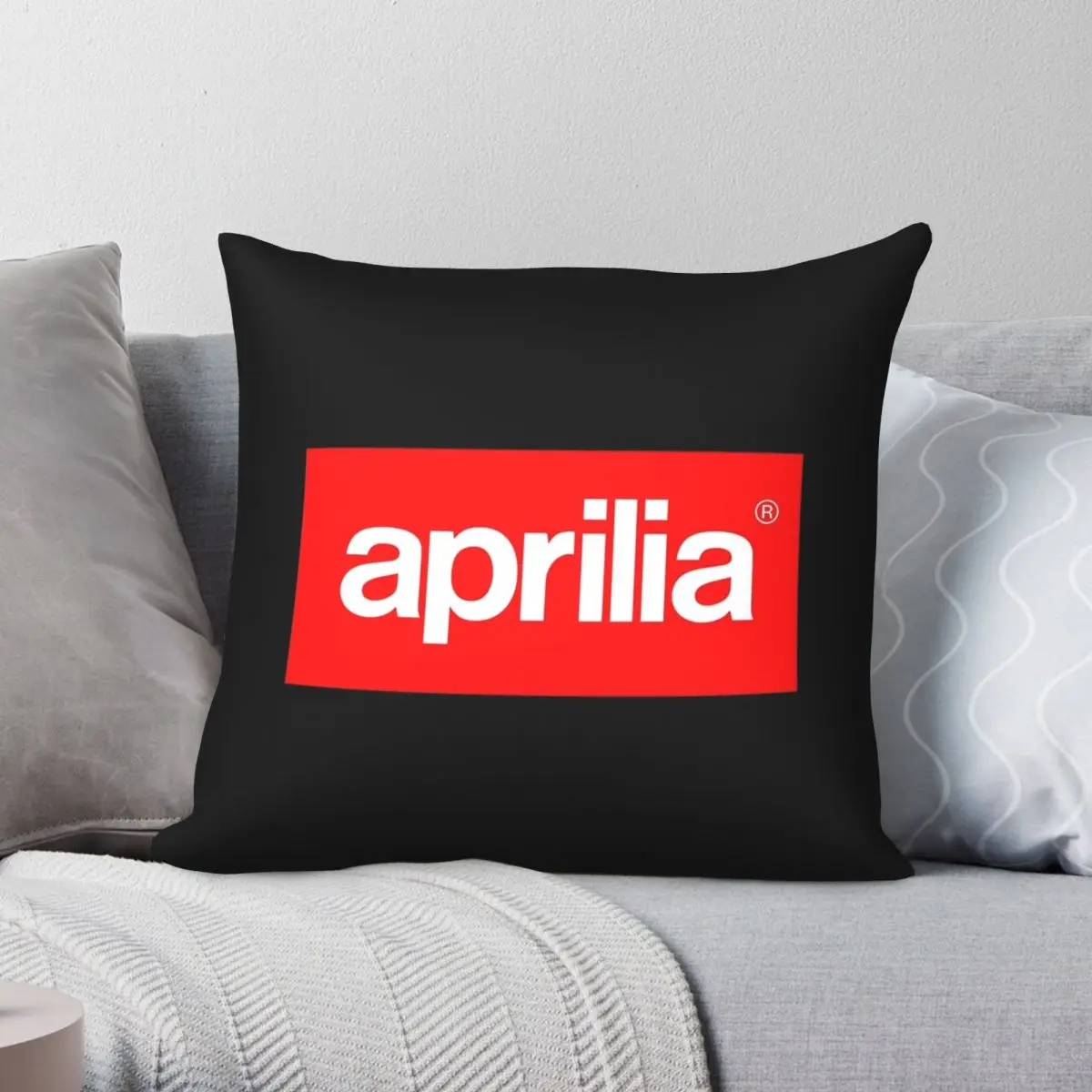 Aprilia Square Pillowcase Polyester Linen Velvet Creative Zip Decor Pillow Case Room Cushion Cover