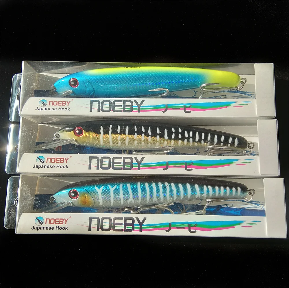 3pcs 18cm/48g Floating  trolling Bass Lure baitfish Fishing minnow Saltwater long distance best perch