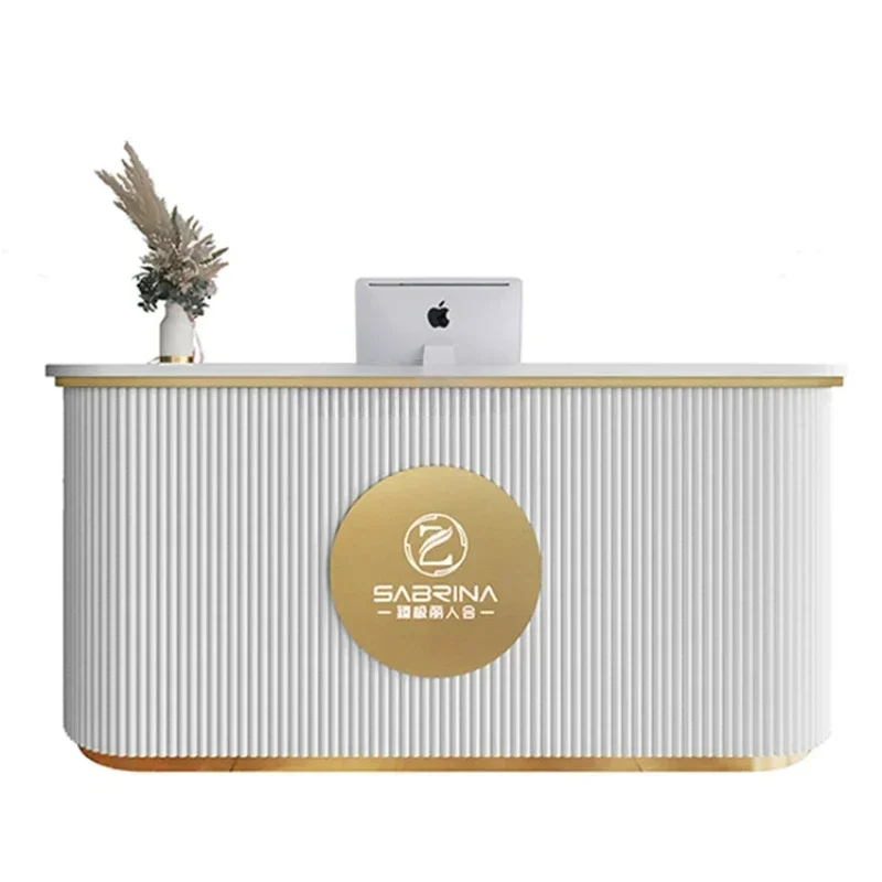 

Beauty Arc Bar Clothing Store Cashier Yoga Studio Reception Desk Commercial