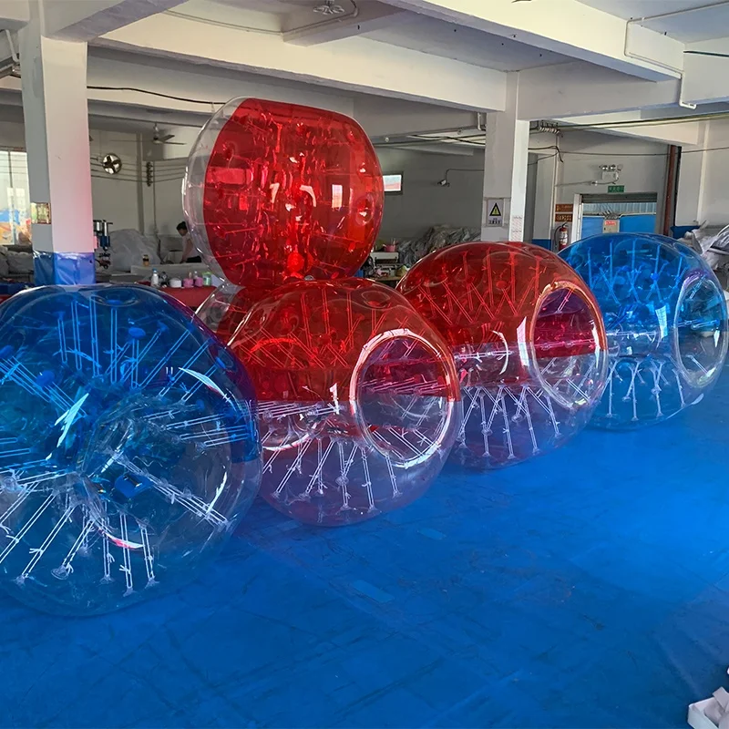 

China Manufacturer's PVC Inflatable Body Bubble Bumper Ball Soccer for Adults for Water Parks