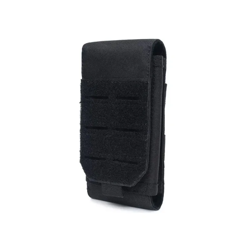 Kantong Ponsel Molle Olahraga Luar Ruangan Tas Pinggang Kecil Taktis EDC Tempat Ponsel Tahan Air Tahan Aus Tempat Ponsel Mag Holster