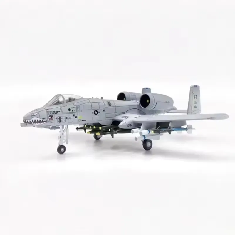 Новинка 2023 года: 100 масштаб Shark USAF A-10A, литая под давлением металлическая модель истребителя, игрушка с подставкой, коллекция самолетов, дисплей самолета, подарок