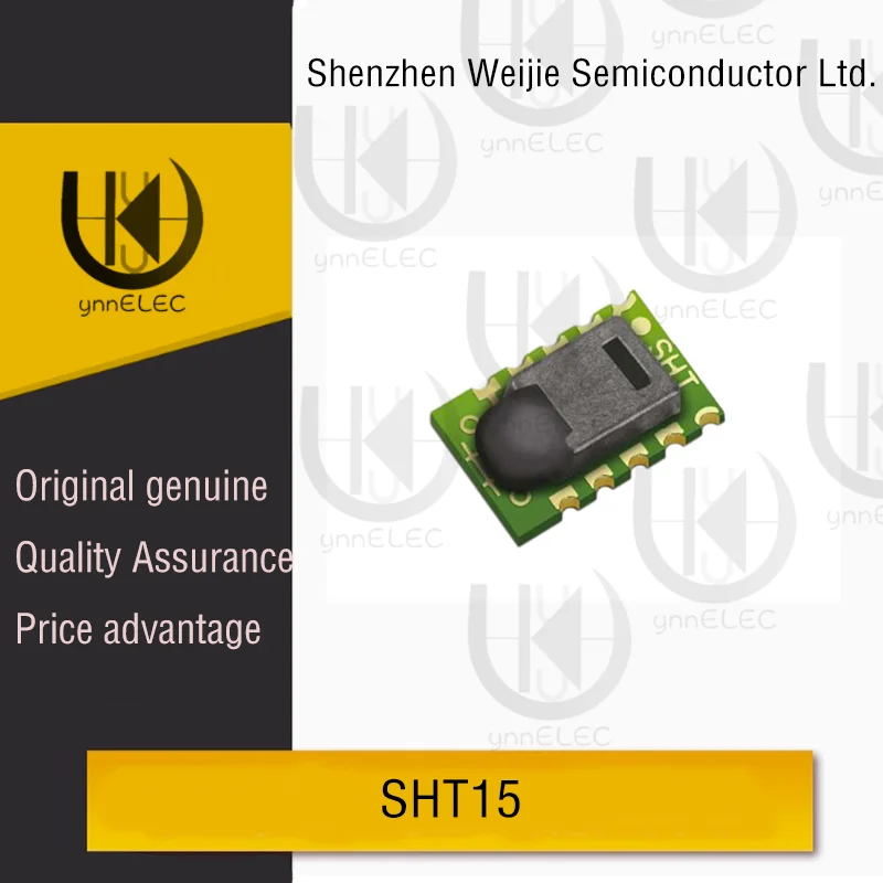 

Original SHT15 Digital Humidity Sensor | ±2% RH Accuracy | 0.01°C Resolution |SMD