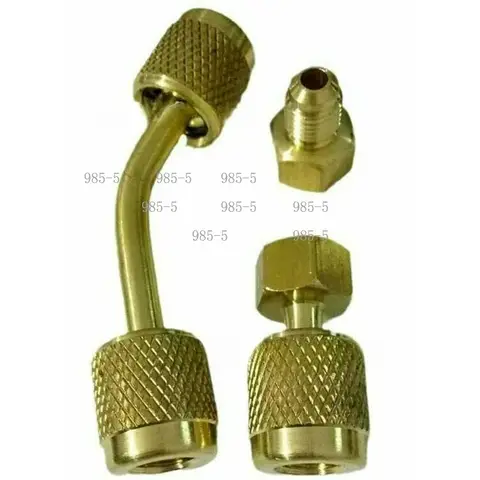410A All-Copper Adapter Elbow Straight Column Air Conditioner Pipe Connector