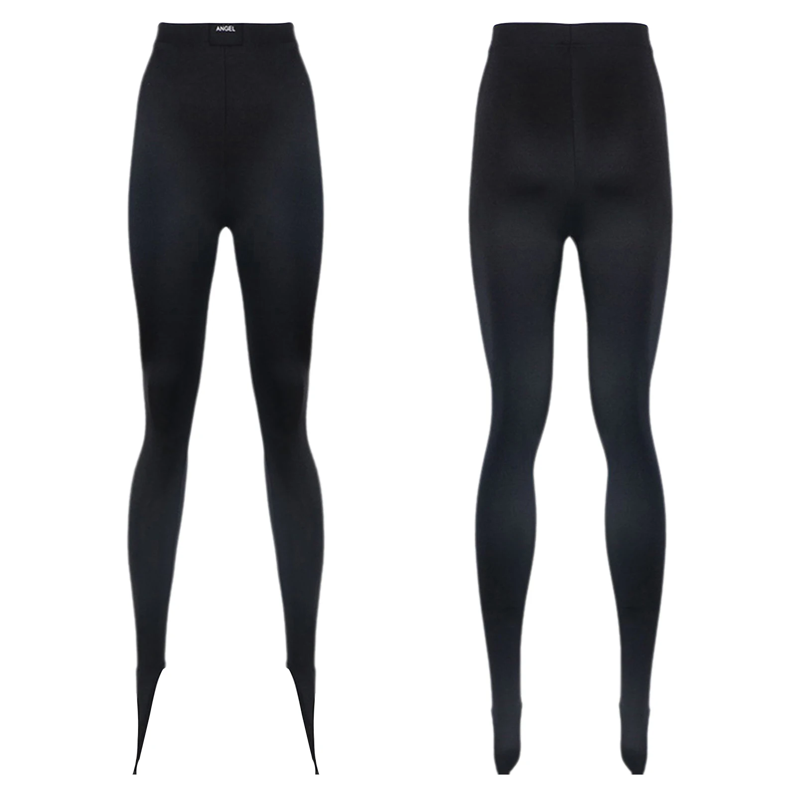 Women Fitness Leggings Sportwear High Waist Women's Clothing Stirrup Yoga Pants Stretchy Sport Exercise Pants Skinny Leggings