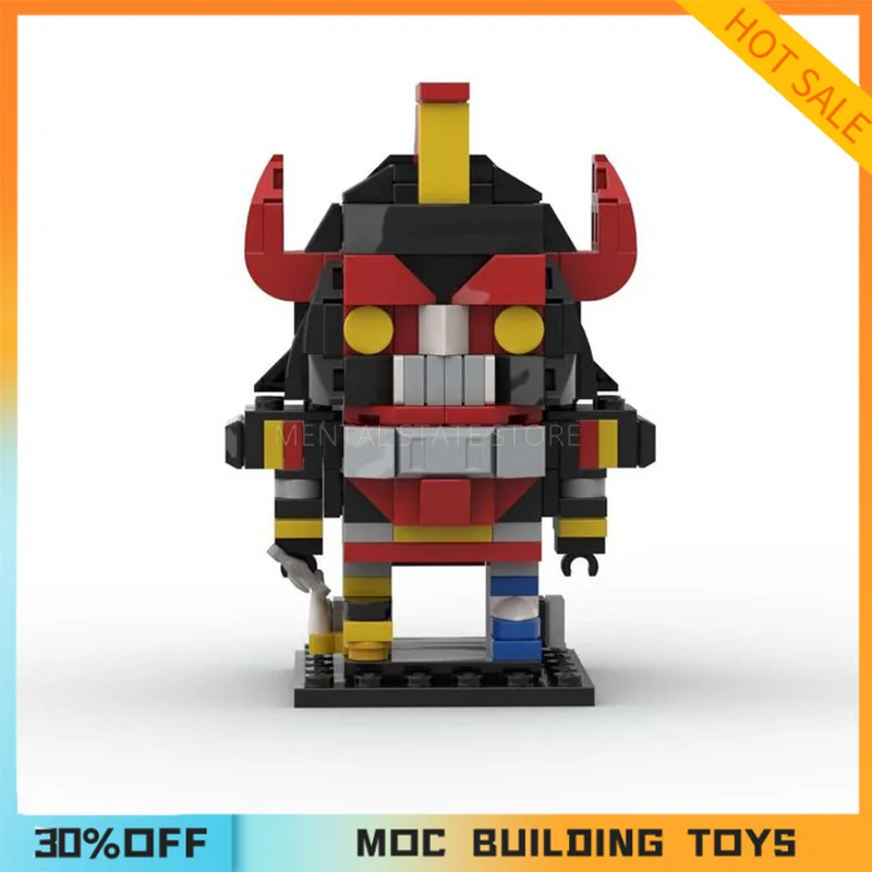 192PCS Customized MOC Megazord Game Characters Building Blocks Technology Bricks Creative Assembly Toys Holiday Gifts