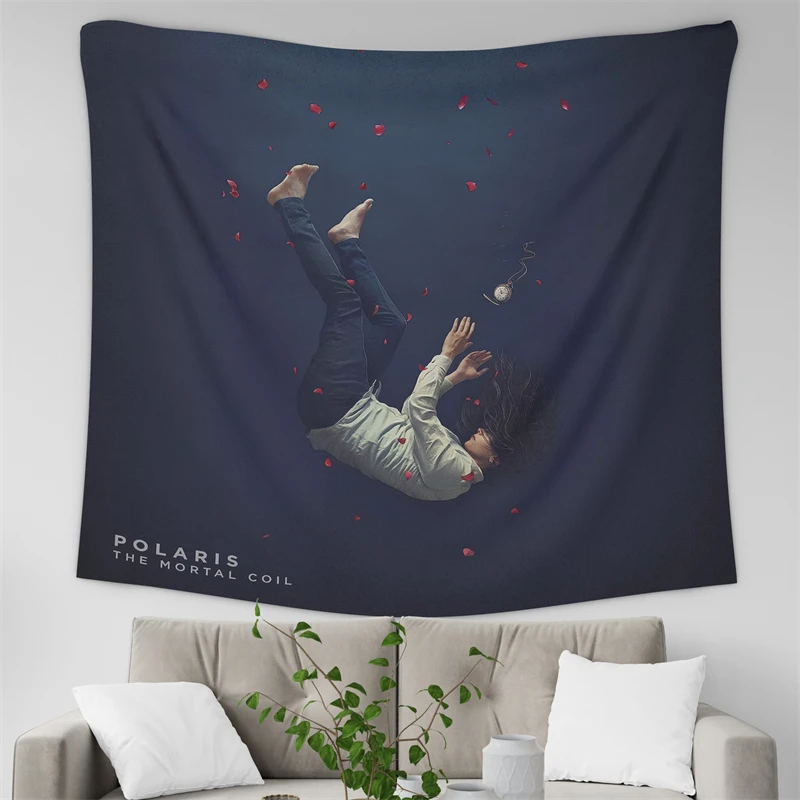 Gaslight Gatekeep Girlboss Polaris The Mortal Coil Tapestry Wall Hanging Art for Bedroom Living Room Decor College Dorm