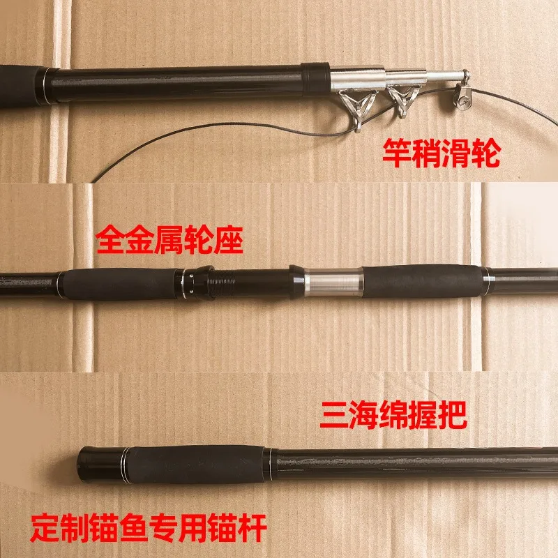 A Set of Ready-to-use Visual Anchor Fishing Rods, A Full Set of High Definition Muddy Water Night Vision Fish Finder Accessories
