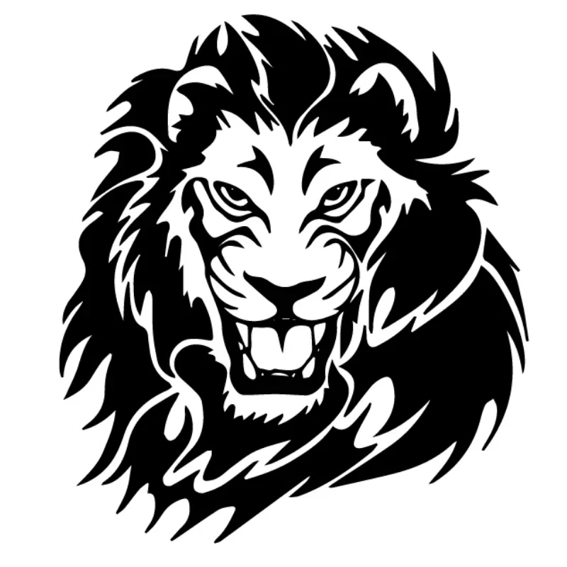 20/25/30cm decalcomanie per Auto adesivi adesivo Beauty Lion merci personalizzate PVC moto Auto decorazione accessori per Auto prodotti in vinile