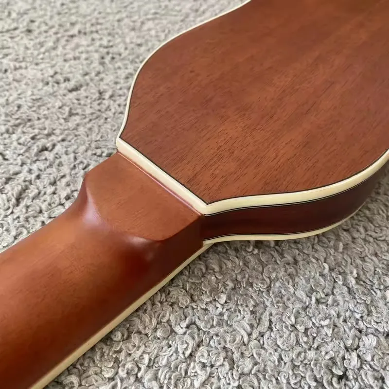 34-inch Mini Classical Travel Guitar - Solid Spruce Top with Padded Bag Nylon String brand new