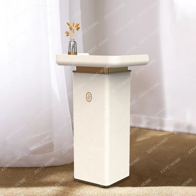 

HHCheckout Front Desk Reception Counter Modern Business U Shape Reception Desks White Beauty Salon Mostrador Recepcion Furniture