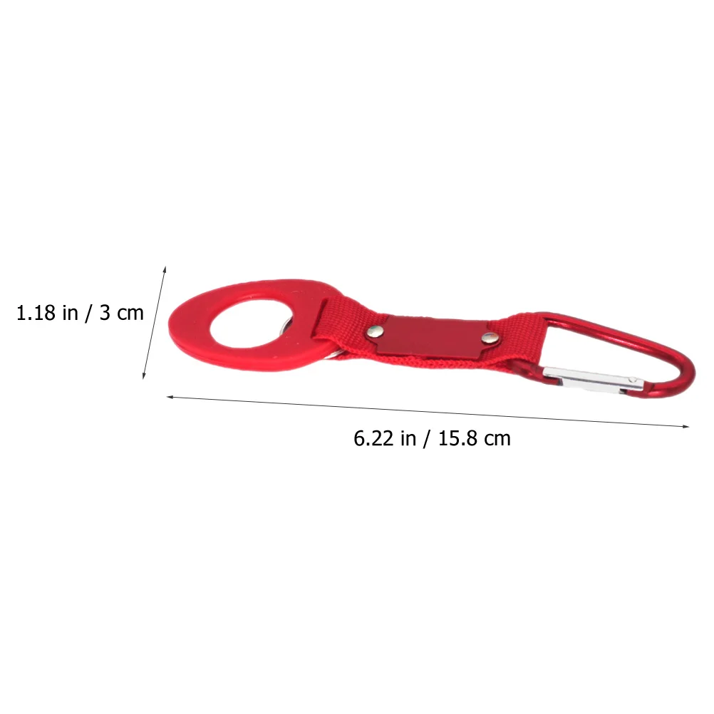 

Sport Carabiner Hanging Buckle Water Bottle Holder for Hiking Attachment Aluminum Alloy Belt Clip