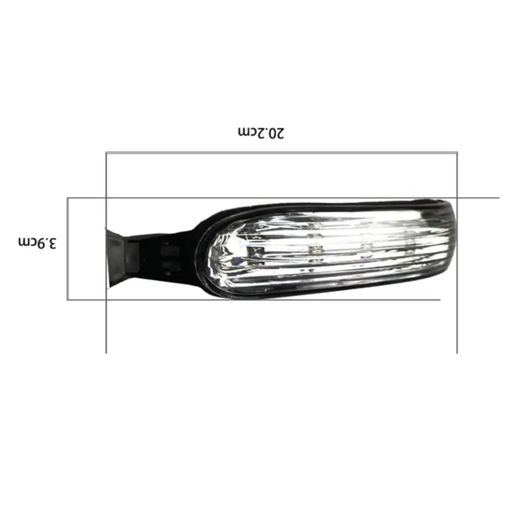 

LED Side Mirror Indicator Turn Signal for Mercedes Benz W163 ML Class 2002-2005 1638200521 1638200621 Lamp Lights