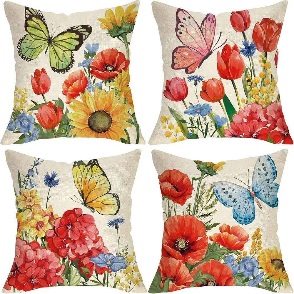Wood - texture and Geometric Pillow Covers, Warm and Trendy DecorLiving room sofa cushion cover,  bedroom room decoration