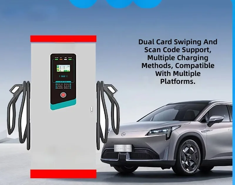 

Factory Price Intelligent 120kw 320kw 360kw Compatible Outdoor Fast DC EV Charging Station 380V Input for Electric Vehicles