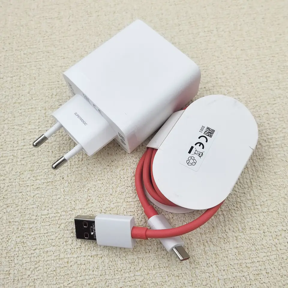 100W Oneplus Super Vooc/Dart Charger EU/UK Power Adapter 10A Fast Type C Cable For One Plus 13 12 11 10 Ace 5 3 2 Pro Nord 4 3 - 4