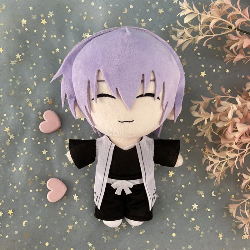 20cm Ichimaru Gin Plush Doll Plushies Toy Anime BLEACH Kurosaki Ichigo Dolls Soft Stuffed Pillow Holiday Birthday Fans Gift