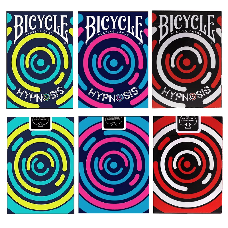 Bicycle Hypnosis v3 Playing Cards Deck Poker Size Card Games Magic Tricks Props