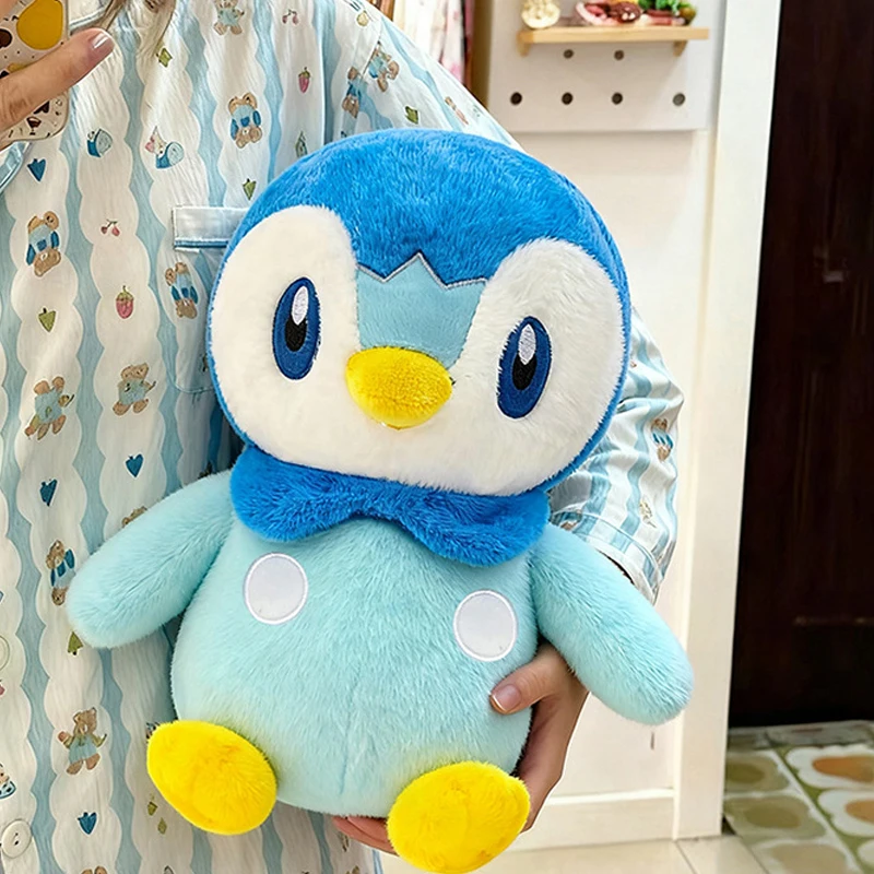 30/80 cm Anime Piplup Pokemon Grote Knuffels Pop Leuke Giant Pokémon Pinguïn Cartoon Gevulde Plushie Kussen Cadeau voor Kid Xmas