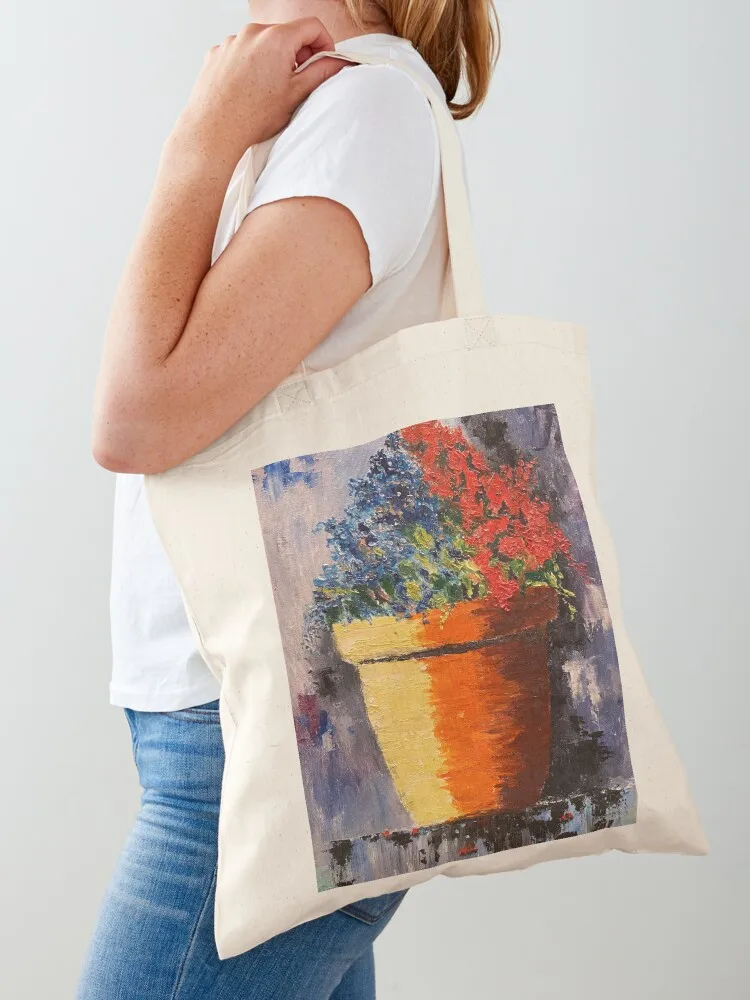 

flower in a pot Tote Bag canvas bags shopper bag women Shopper Canvas bag for women