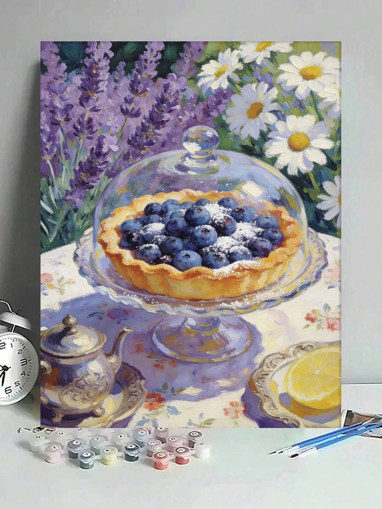 Paint By Numbers Kit for Adults ,children，Beginner To Advanced Number Oil Paintin Home Decor DIY Art Cake