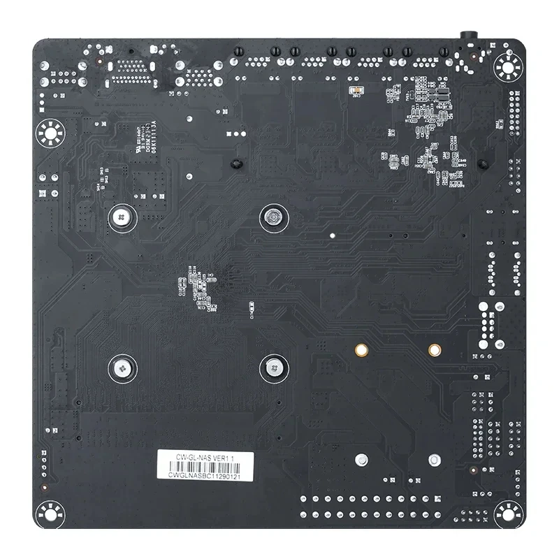 اللوحة الأم J4125 Mini-ITX 4 i226-v 2.5GbE Port لأجهزة NAS/Firewall ذات 6-Bay، Dual DDR4، M.2 NVMe 2280، 6 SATA3.0