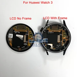 Original For Huawei Watch 3 GLL-AL04/AL00 LCD Display Screen Touch Panel Digitizer For Huawei Watch 3 Pro LCD Frame