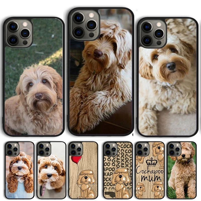 Cockapoo dog cute cockapoos Phone Case Cover For iPhone 15 16 14 13 12 Pro Max mini 11 Pro Max XS XR Plus Coque Shell