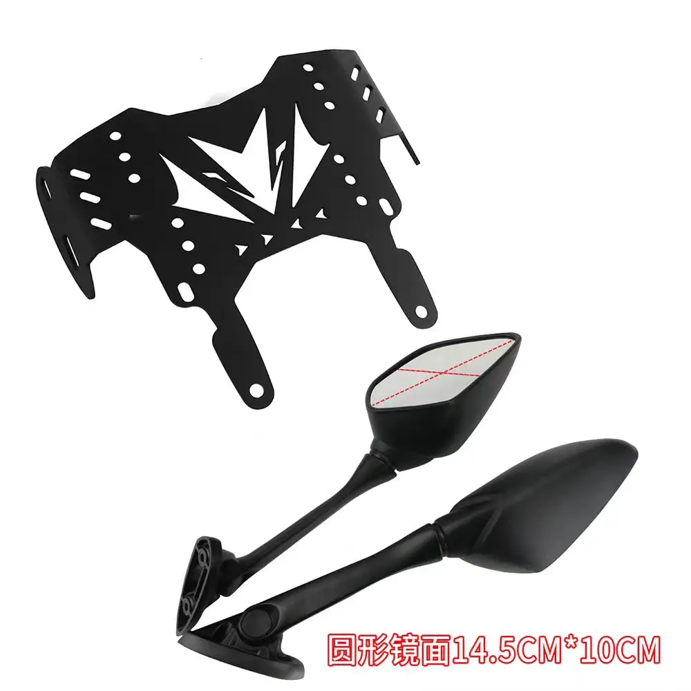 For SYM Cruisym 150X 150 X JET X 125 150 200 Accessories Motorcycle Rearview Mirror Bracket Rear View Mirrors Windshield Holder