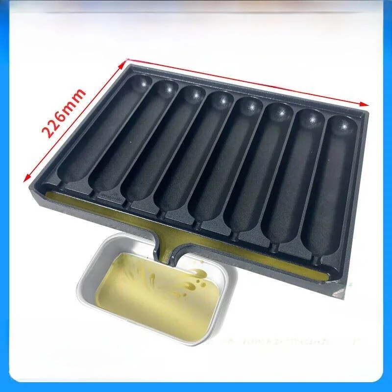 non-stick-bbq-grill-pan-commercial-grade-no-oil-leak-crispy-skin-rice-cake-bbq-sausage-cooking-kitchen-utensils-outdoor-use