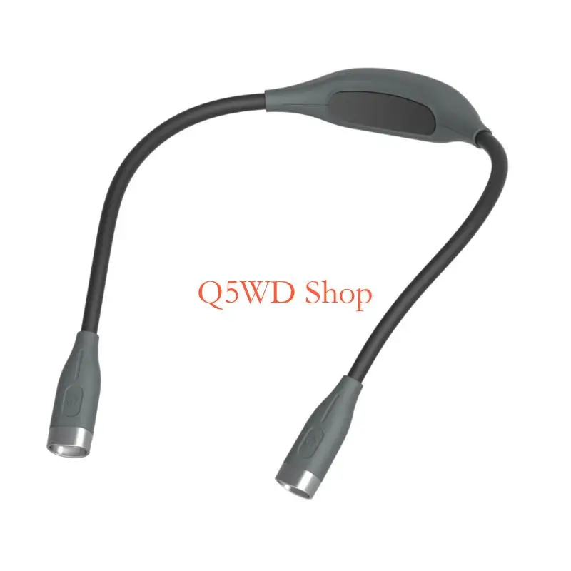Q5WD Bendable LED Neck Light 3 Brightness Levels Suitable for Crafts Travelers